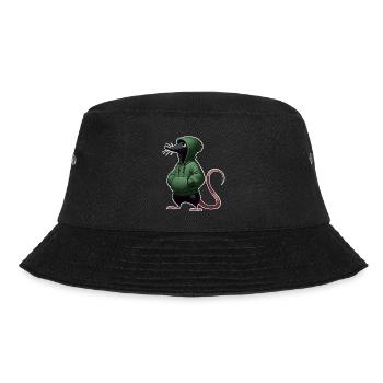 Maus - Bucket Hat - Schwarz - Vorne - Lela (165cm)