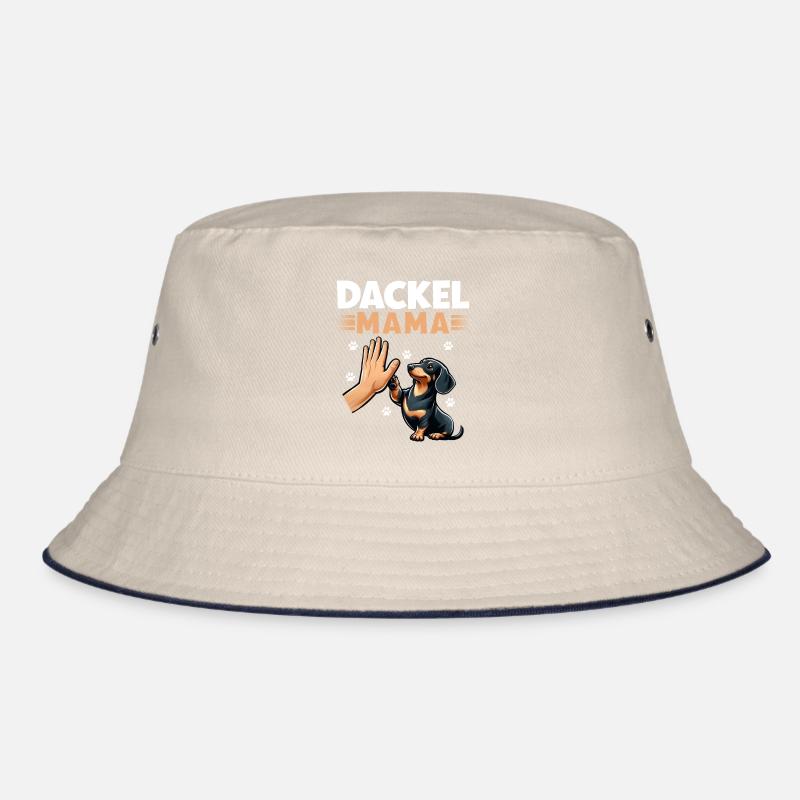 Dackel Mama Muttertag Mutterschaft Mama Elternteil Bucket Hat
