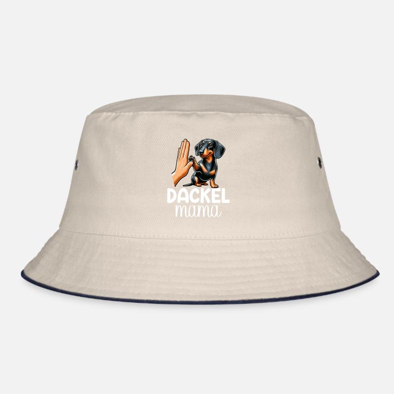 Dackel Mama Muttertag Mutterschaft Mama Elternteil Bucket Hat