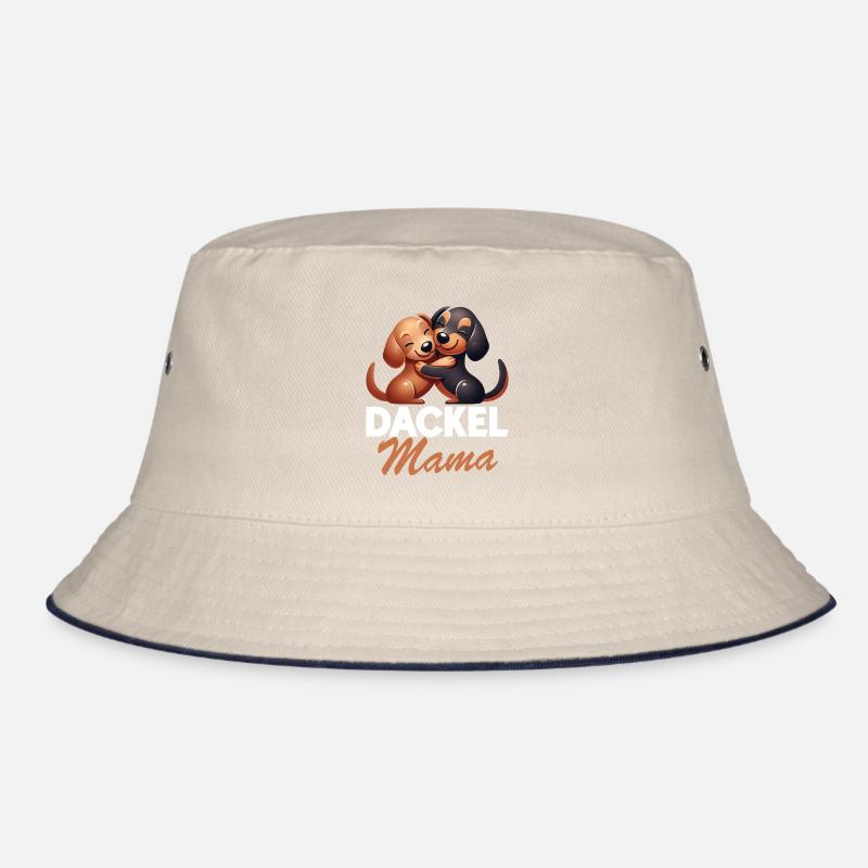 Dackel Mama Muttertag Mutterschaft Mama Elternteil Bucket Hat
