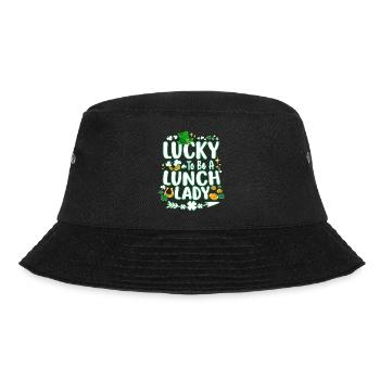 Chemise de la Saint-Patrick, chanceuse d’être une dame du déjeuner - Bob - noir - Devant - Lela (165cm)