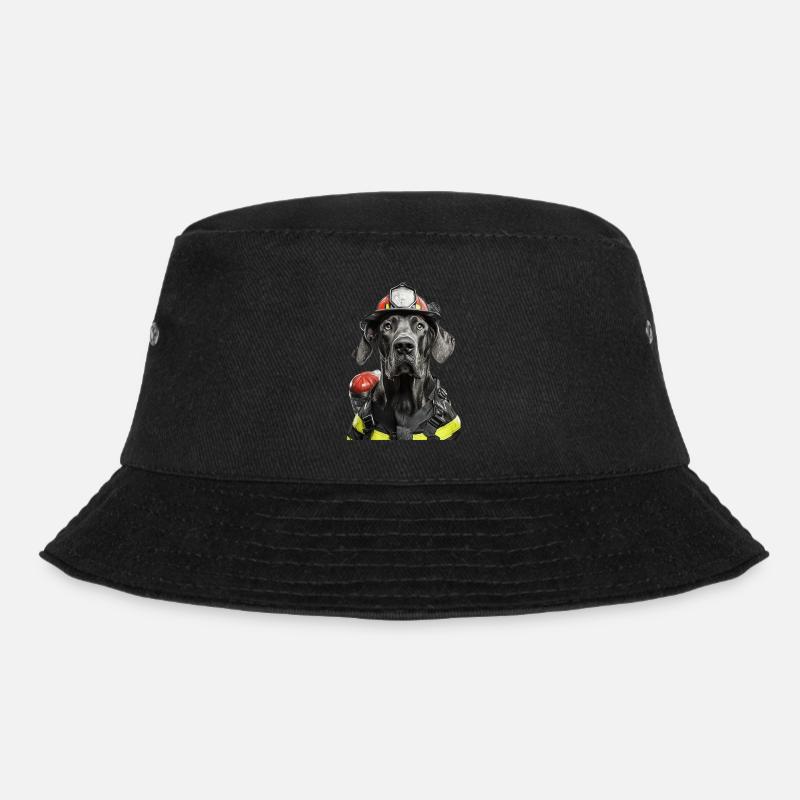 Deutsche Dogge - Bucket Hat - Schwarz