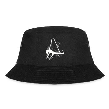 Vertical Cloth Aerial Acrobatics Aerial Silk - Bucket Hat - black - Front - Lela (165cm)