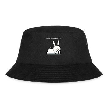 Je ne carotte pas tout lapin détendu - Bob - noir - Devant - Lela (165cm)