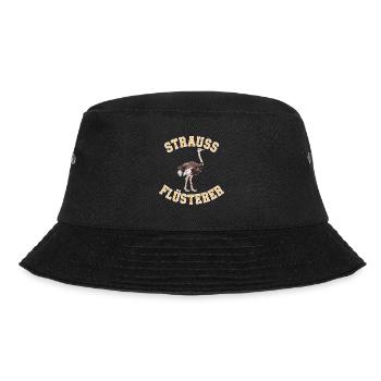 Strauss Whisperer – Your Style for Animal Lovers - Bucket Hat - black - Front - Lela (165cm)