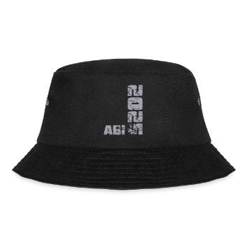 ABI 2025 Abitur Abschluss Lustiges Abiturienten - Bucket Hat - Schwarz - Vorne - Lela (165cm)