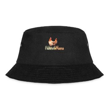 Hühner Mama Muttertag Mutterschaft Elternteil - Bucket Hat - Schwarz - Vorne - Lela (165cm)