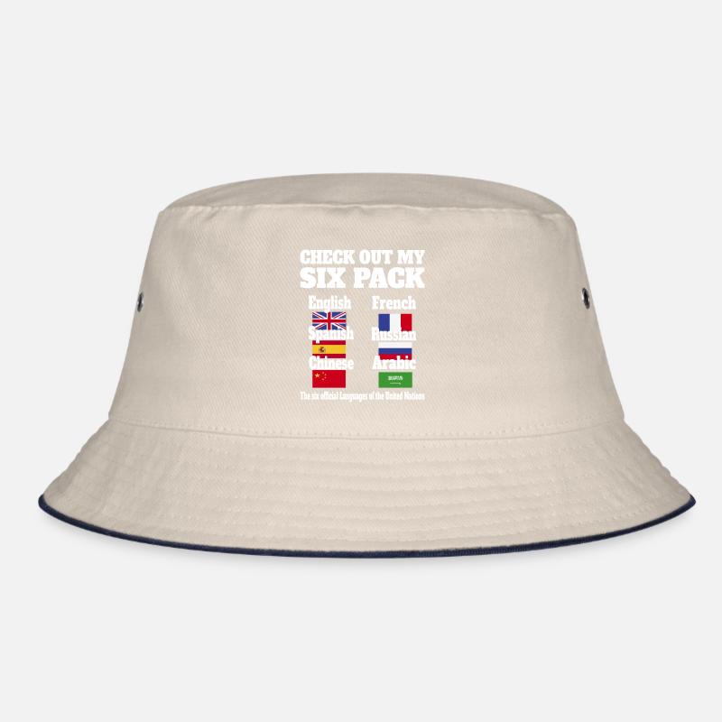 Sprachen Sixpack Bucket Hat