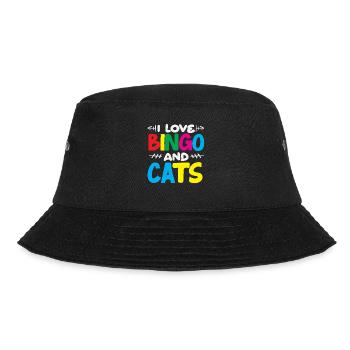 Joueurs de bingo - J’aime le bingo et les chats - Bob - noir - Devant - Lela (165cm)