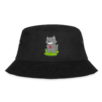 Cat Poker Poker Cards - Bucket Hat - black - Front - Lela (165cm)
