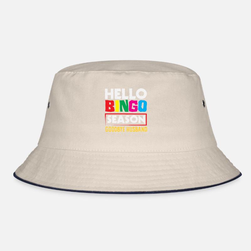 Hallo Bingo Saison Goodbye Husband Bucket Hat