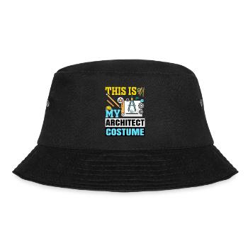 Architekt - Bucket Hat - Schwarz - Vorne - Lela (165cm)