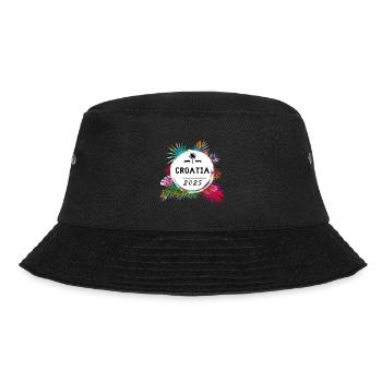Croatia 2025 Colorful - Bucket Hat - black - Front - Lela (165cm)