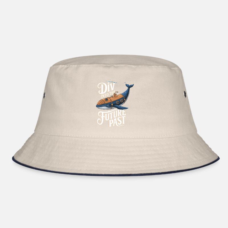 Dive Into The Future Past Design Bucket Hat