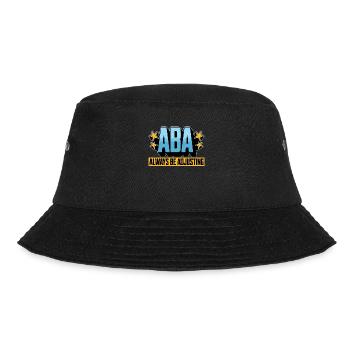Behavioral Therapist ABA Always Be Psychologist - Bucket Hat - black - Front - Lela (165cm)
