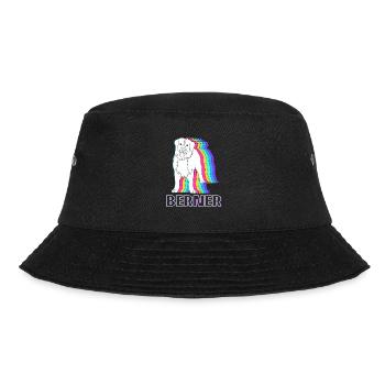 Bernese Mountain Dog - Bucket Hat - black - Front - Lela (165cm)