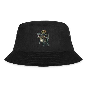 Frosch - Bucket Hat - Schwarz - Vorne - Lela (165cm)