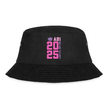 Abiturient ABI 2025 LIMITED EDITION Lustiges - Bucket Hat - Schwarz - Vorne - Lela (165cm)