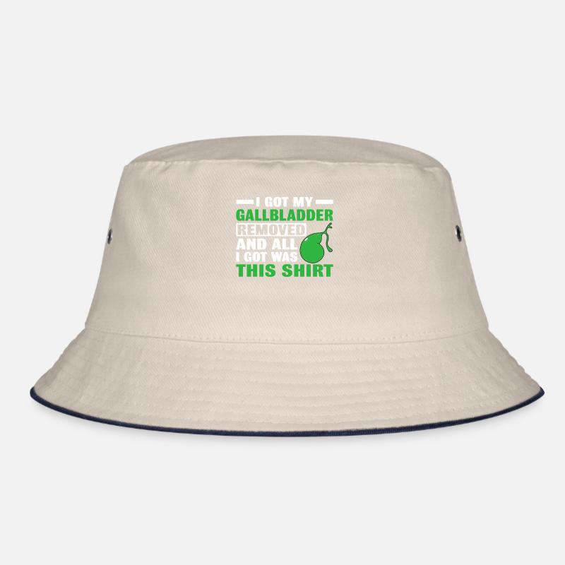 Gallbladder Removal Biliary Colic Gallstone Bucket Hat