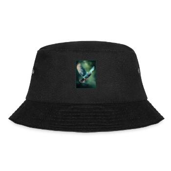 Tauben Taube - Bucket Hat - Schwarz - Vorne - Lela (165cm)