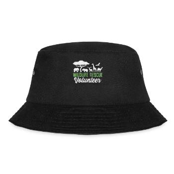 Wildlife Rescue Freiwilliger Pflegeheim Tier - Bucket Hat - Schwarz - Vorne - Lela (165cm)