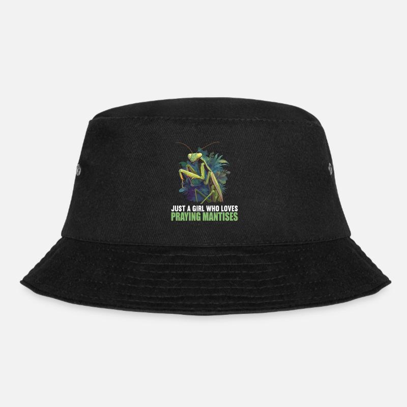 Gottesanbeterinnenen Gottesanbeterin - Bucket Hat - Schwarz