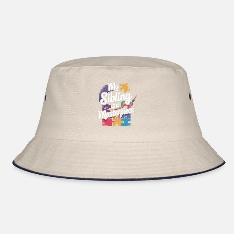 Autism siblings Bucket Hat