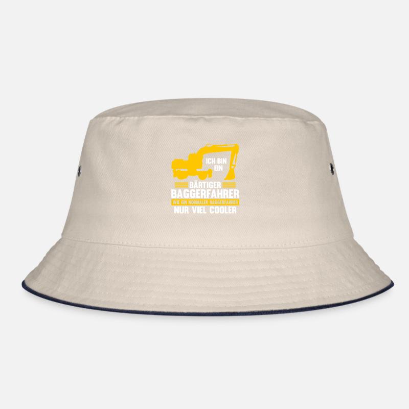 Bagger Fahrer Bagger Bauen Geschenk Bucket Hat