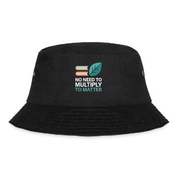 childfree by choice proudly childless - Bucket Hat - black - Front - Lela (165cm)