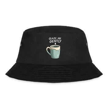Pottery Class Clay Artist Ceramics Studio Wheel - Bucket Hat - black - Front - Lela (165cm)