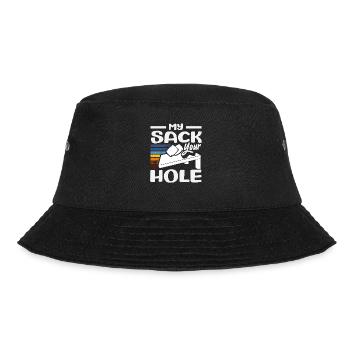 Cornhole Player My Sack Your Hole - Bob - noir - Devant - Lela (165cm)