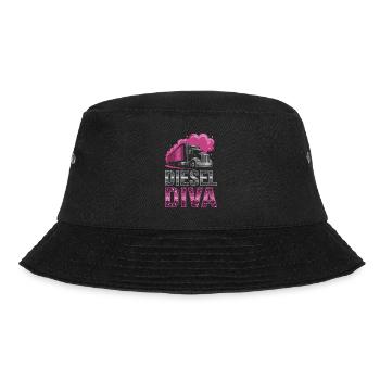 Women In Trucking Female Trucker Pride - Bob - noir - Devant - Lela (165cm)