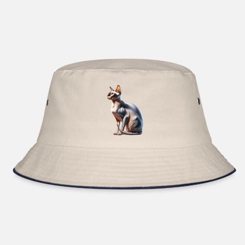 Sphynx Cat Bucket Hat