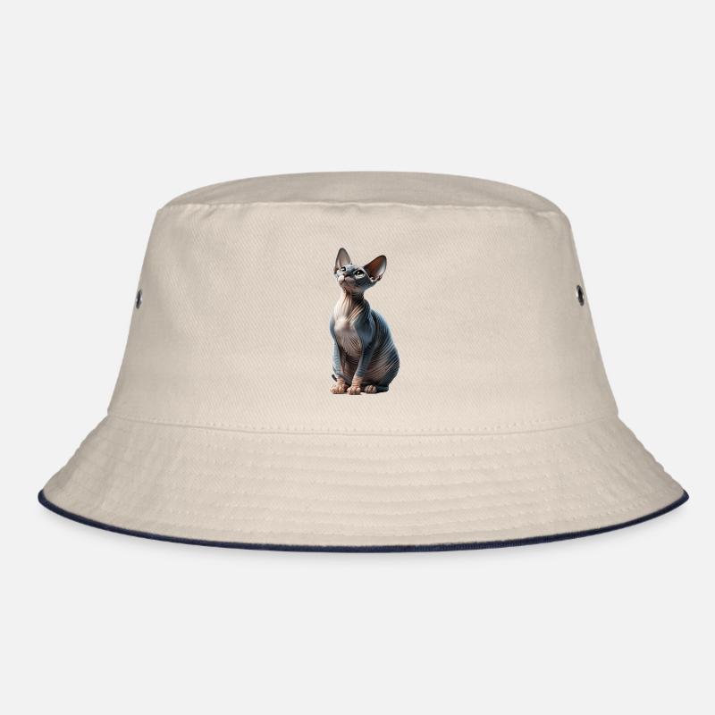Sphynxkatze Sphynx Cat Bucket Hat