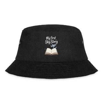First time flying Travel Memory Sky - Bucket Hat - black - Front - Lela (165cm)
