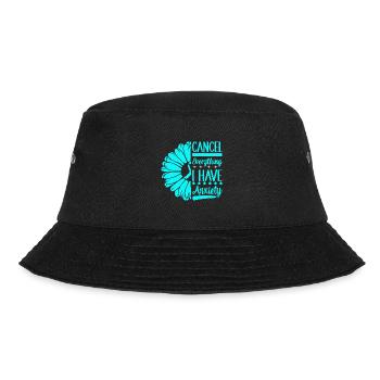 Anxiety disorder Anxiety disorder - Bucket Hat - black - Front - Lela (165cm)
