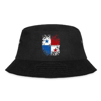Panamanian Pride, Panamanian Flag - Bucket Hat - black - Front - Lela (165cm)