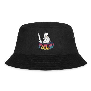 Psycho Chicken Style - Bucket Hat - Schwarz - Vorne - Lela (165cm)