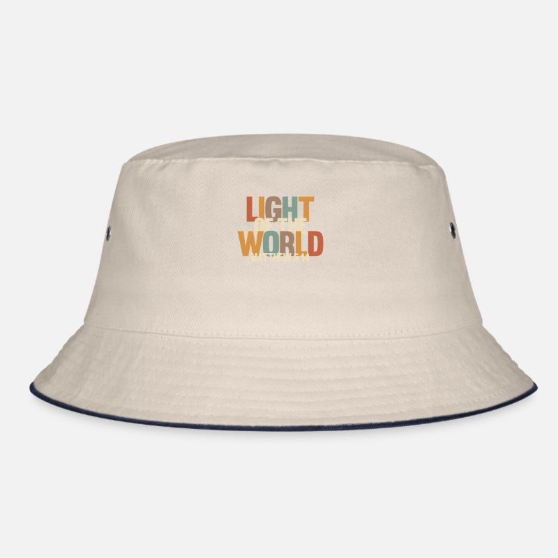 Licht der Welt - Matthäus 5,14 Bucket Hat