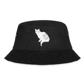 Chat vintage effrayant – Halloween - Bob - noir - Devant - Lela (165cm)