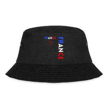 Rugby Player Fan Rugby Supporter Rugby France - Bucket Hat - black - Front - Lela (165cm)