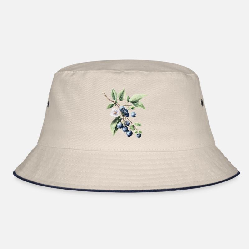 Blaubeeren Bucket Hat