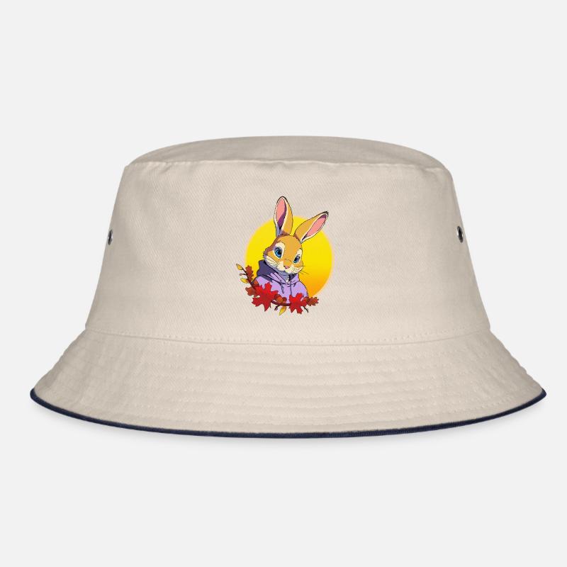 Kaninchen-Design Bucket Hat