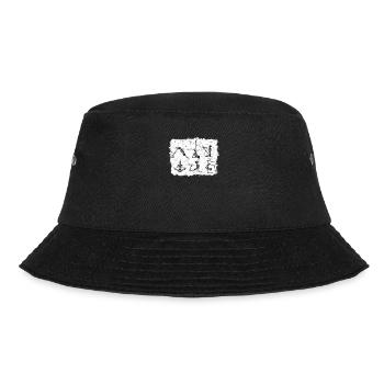 Gruselige Skelette halten Namaste mit kühlem Grinsen fest - - Bucket Hat - Schwarz - Vorne - Lela (165cm)