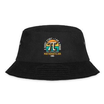 Mathematician A Short Story I Am A Statistician - Bucket Hat - black - Front - Lela (165cm)