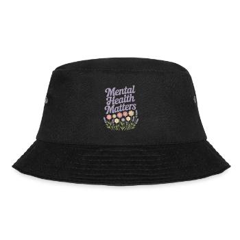 Mental Health matters - Bucket Hat - black - Front - Lela (165cm)