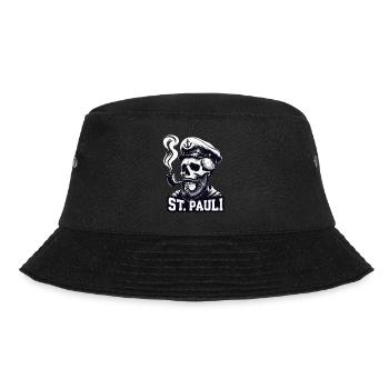 St.Pauli Kiez Hamburg Totenkopf Sankt Pauli - Bob - noir - Devant - Lela (165cm)