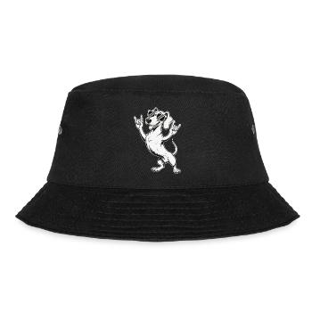 Cooler Dackel Wiener Dog Lover Sonnenbrille Rock - Bucket Hat - Schwarz - Vorne - Lela (165cm)