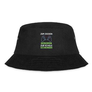 Born to gamble - Bucket Hat - black - Front - Lela (165cm)