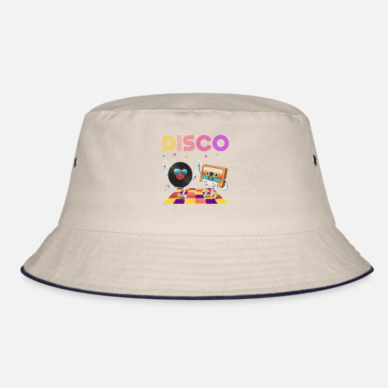 Retro Disco Dance Party Bucket Hat